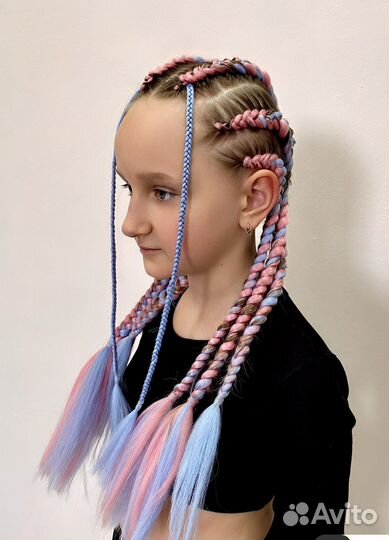 Косы с канекалоном