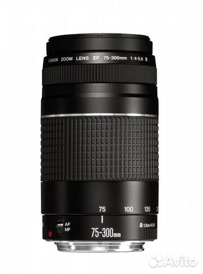 Объектив Canon EF 75-300mm f/4-5.6 III