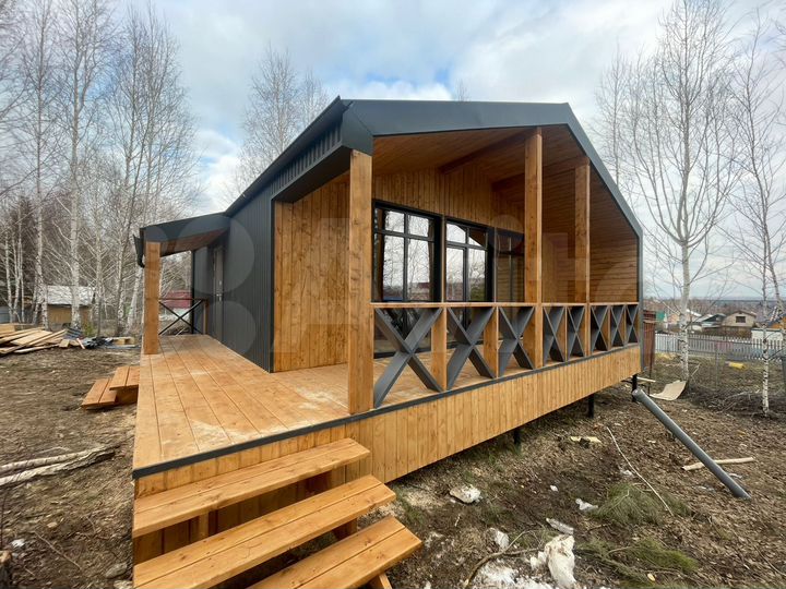 Дача 82 м² на участке 8,4 сот.