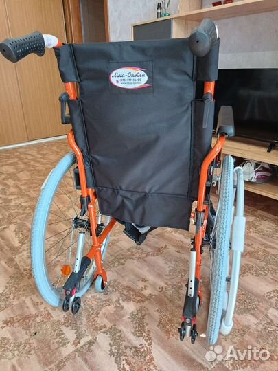 Коляска инвалидная прогулочная новая