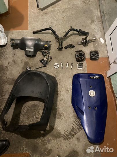 Запчасти на скутер honda dio (27, 18, 34, 35)