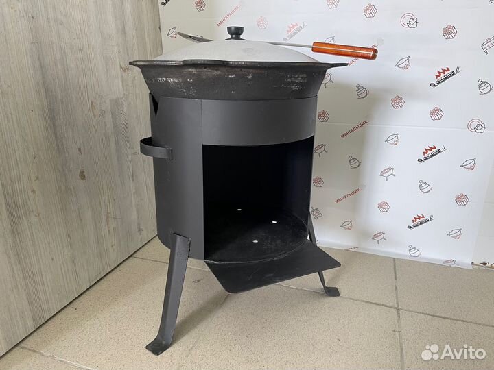 Кпк-1201 12л. Печь, казан, шумовка