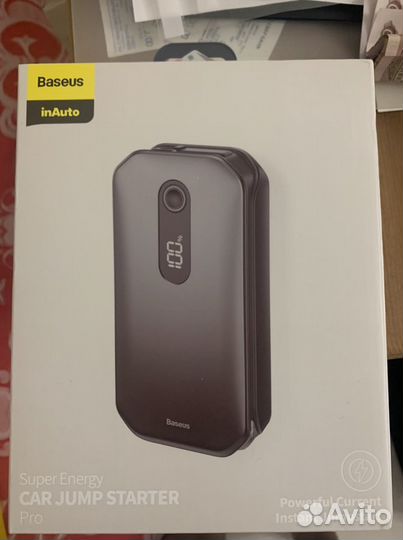 Автомобильное пусковое устройство Baseus 1000 A