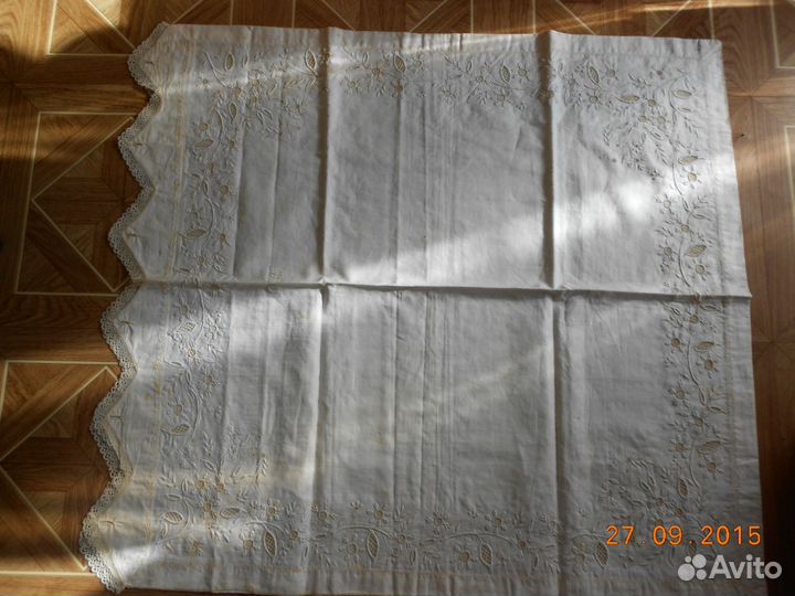 Пoстельное бельё старинное, антикварное