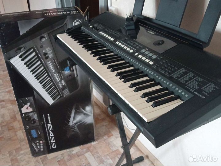Синтезатор yamaha psr e433