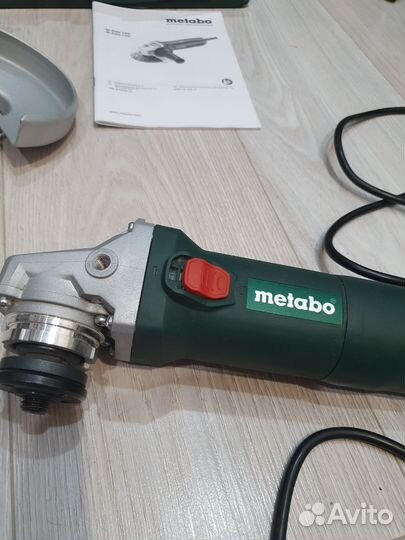 Ушм болгарка w 650 125 metabo