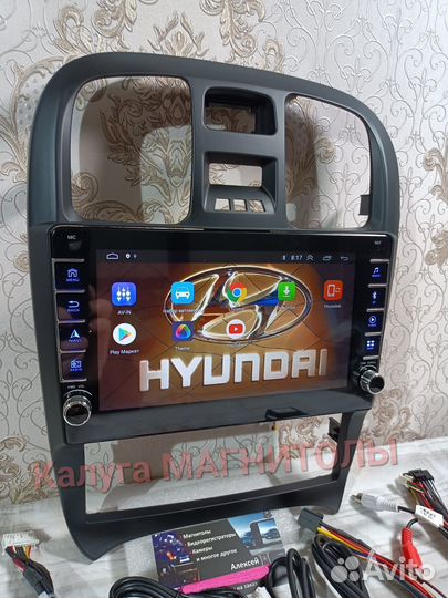 Магнитола Hyundai Sonata 3/32 Гб андроид новая