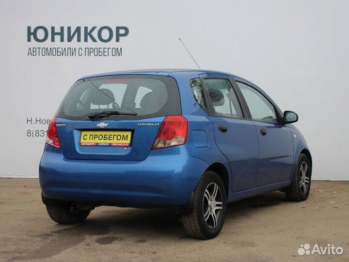 Chevrolet Aveo 1.2 МТ, 2007, 153 200 км