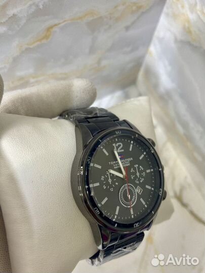 Часы Tommy Hilfiger black new