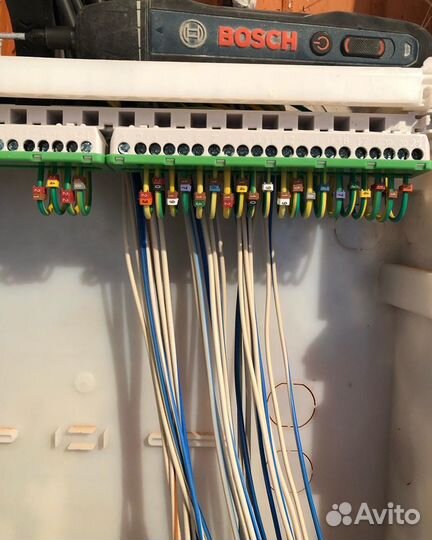 Сборка щита электрического