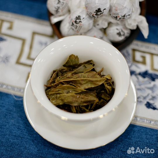 Китайский чай Шен Пуэр шарики