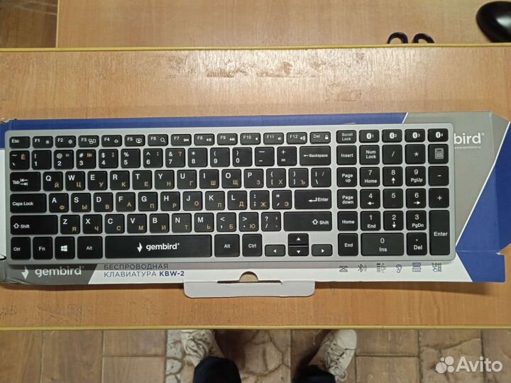Клавиатура беспроводная Bluetooth, бу
