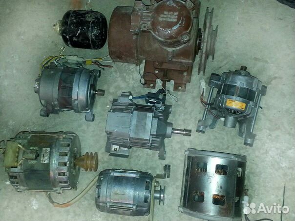 Двигатели для стиральных машин и другие