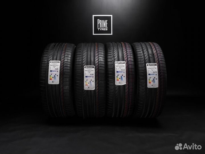 Continental ContiSportContact 5 ContiSeal 285/40 R22 и 255/45 R22 110Y