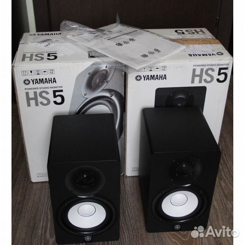 Аккустика колонки активные yamaha HS5