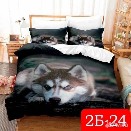 Покрывало с наволочками 5D