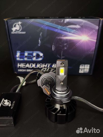 S6P 30w 9006 HB4 4300K/6000K led лампы DawnKnight