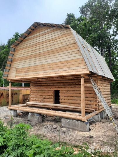 Сруб баня-дом с доставкой и установкой