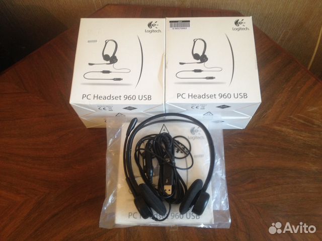 Logitech pc headset 960 usb