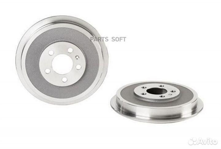 Brembo 14.9386.10 Барабан тормозной зад skoda octa