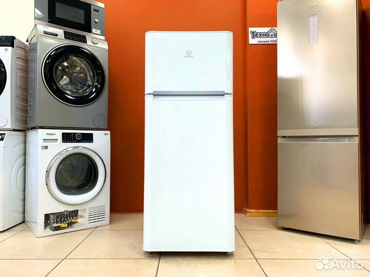 Холодильник маленький бу Indesit. Гарантия