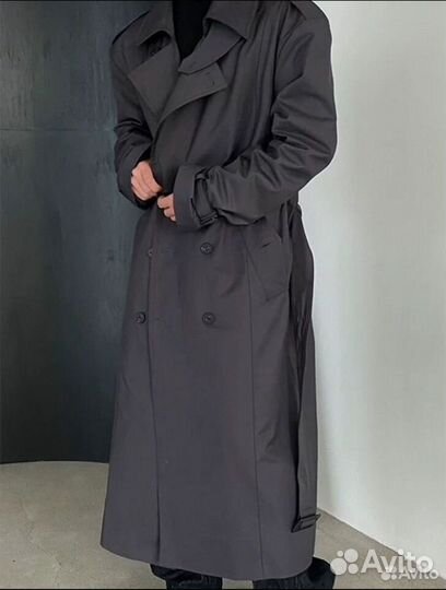 Тренчкот Rick owens Black TrenchCoat type