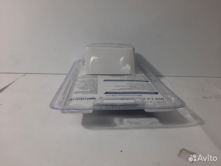 Концентратор USB 2.0 Gembird UHB-241B 4 порта каб