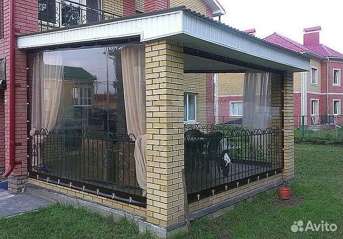 Шторы пвх для беседки