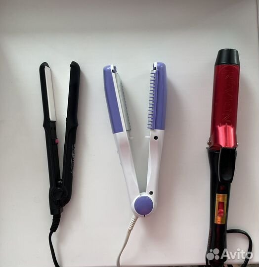 Выпрямитель, гофра, плойка для волос. Для укладки