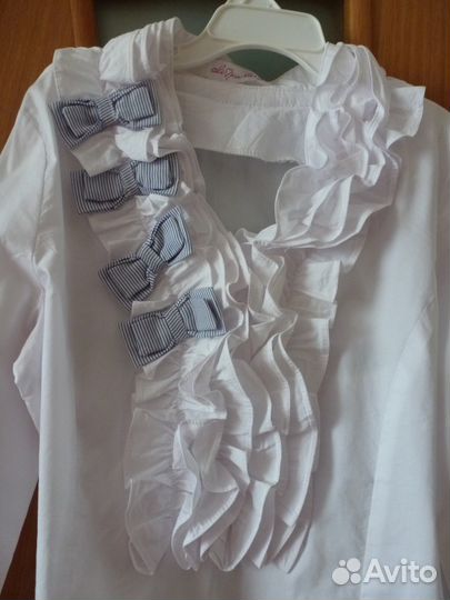 Блузка школьная нарядная