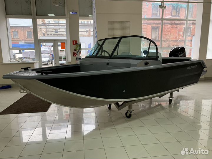 Лодка волжанка 46 fish с mercury F 50elpt EFI