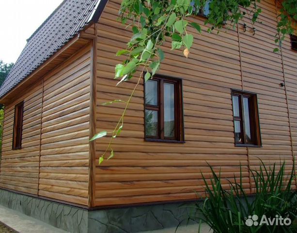 Сайдинг золотой орех фото дома Сайдинг купить в Новосибирске Товары для дома и дачи Авито
