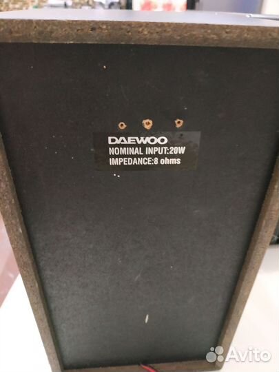 Музыкальный центр daewoo