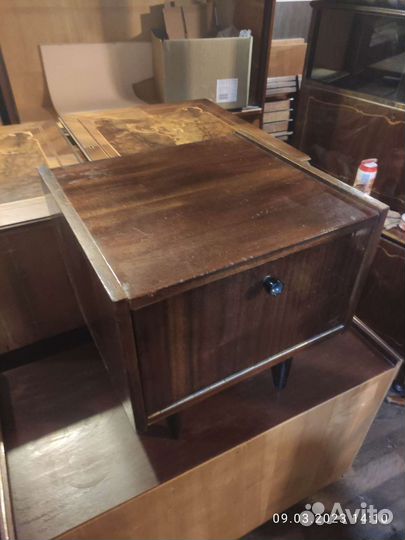 Винтажная прикроватная тумба гдр Германия