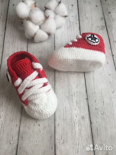 Пинетки кеды в подарочной упаковке