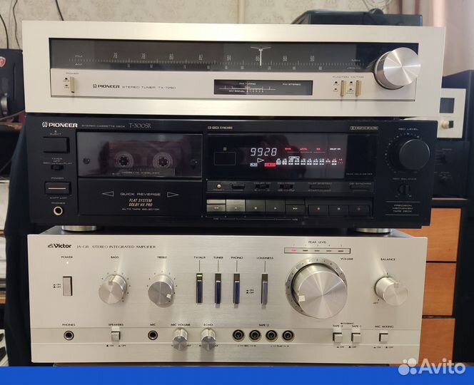 Стерео усилитель звука Victor JA-G8