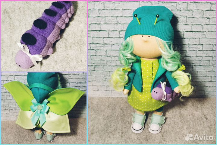 Подарки ручной работы, текстильные куклы и игрушки