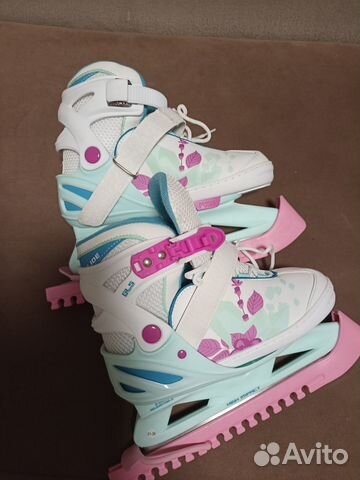 Коньки детские раздвижные 31 36