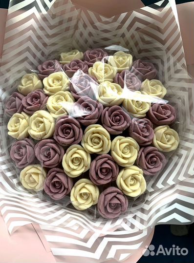 Шоколадные цветы