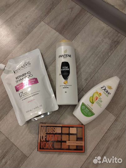 Набор косметики Kerasys, Pantene, Dove, тени
