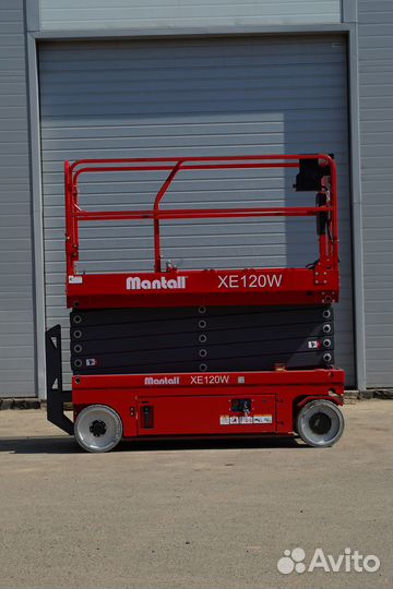 Ножничный электрический подъемник Mantall XE-120W