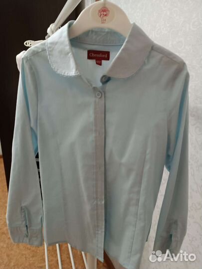 Блузки школьные 122 128