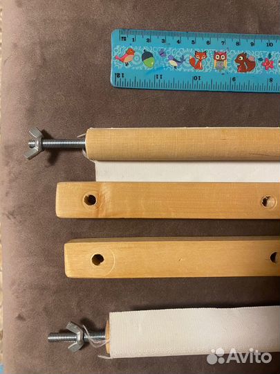 Пяльца для вышивания деревянные квадратные