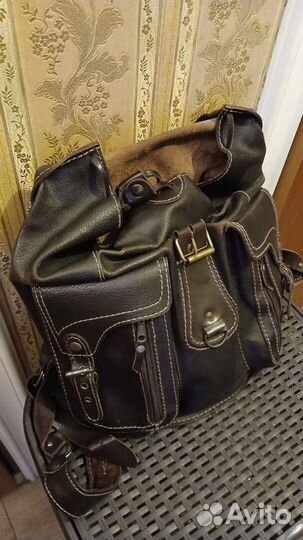 Рюкзак мужской натуральная кожа