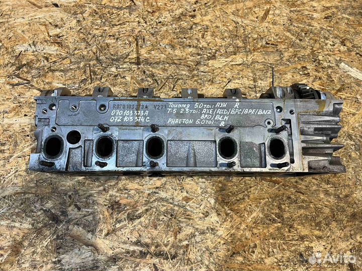 Головка блока цилиндров Volkswagen touareg (7L 200