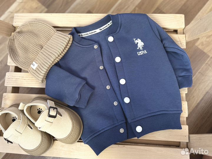 Спортивный костюм uspa детский новый 74 86 92