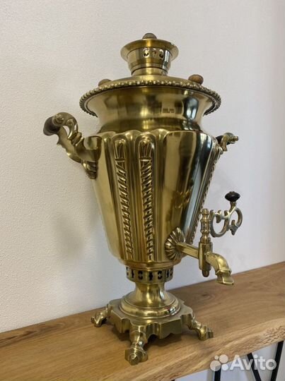 Самовар угольный старинный