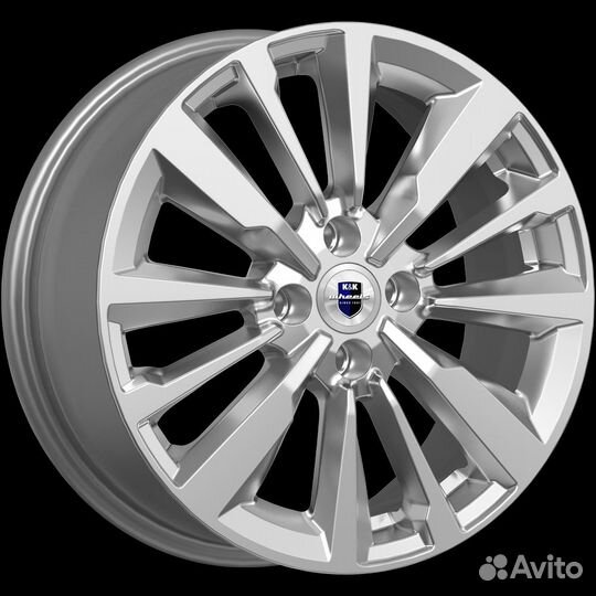 Диск K&K Эрман Дарк Платинум 6,5*16/4*100 d60,1 ет