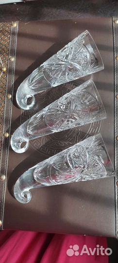Хрустальный рог СССР набор