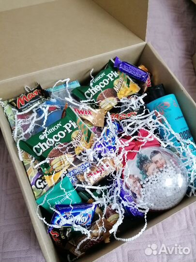 Шар с фото, новогодний шар